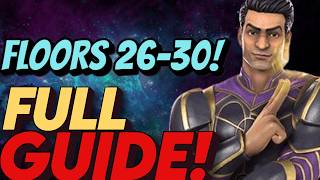 Week 3 FINISHED - Kingo Towers Omega Floors 26-30! MARVEL Strike Force screenshot 1