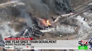 One year since East Palestine train derailment
