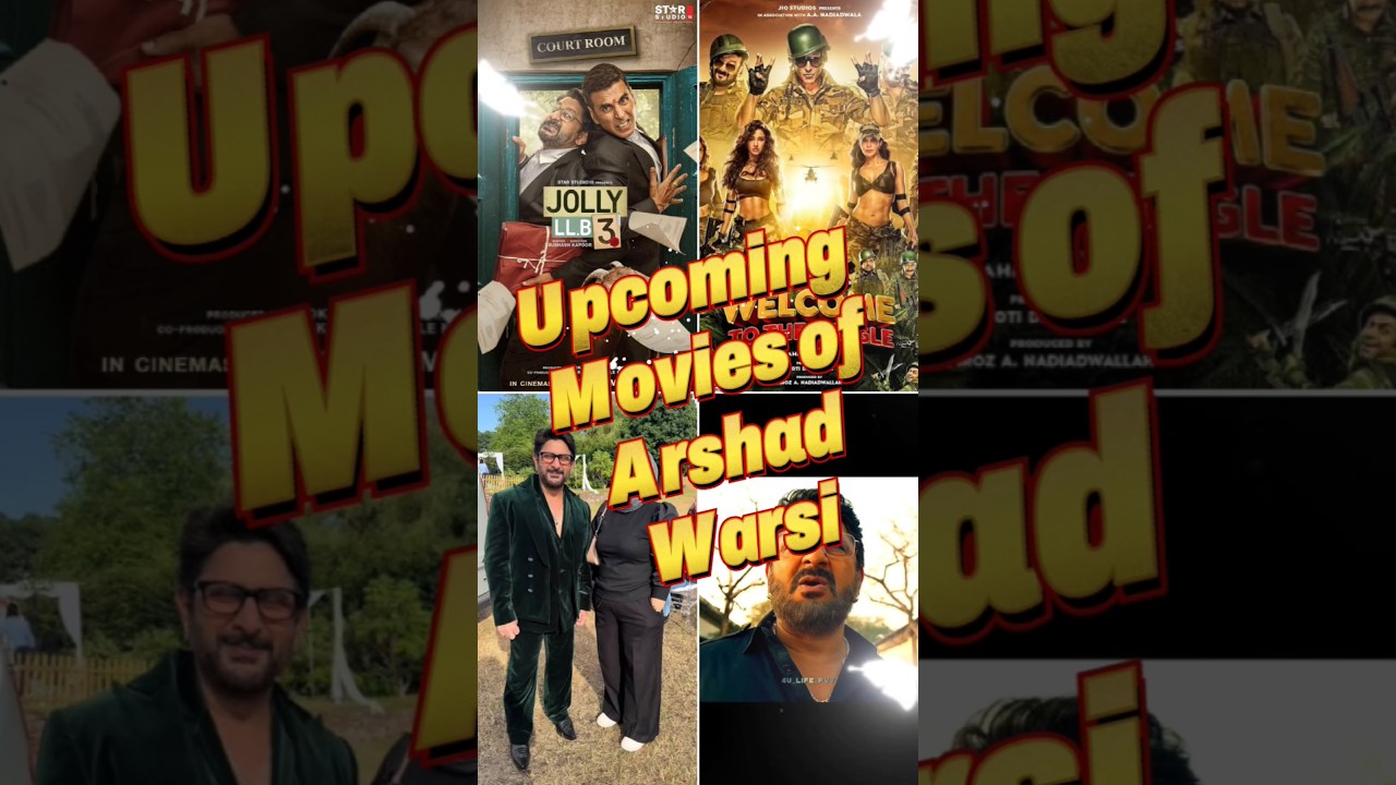 Upcoming Movies Nad Web Series of Arshad Warsi 