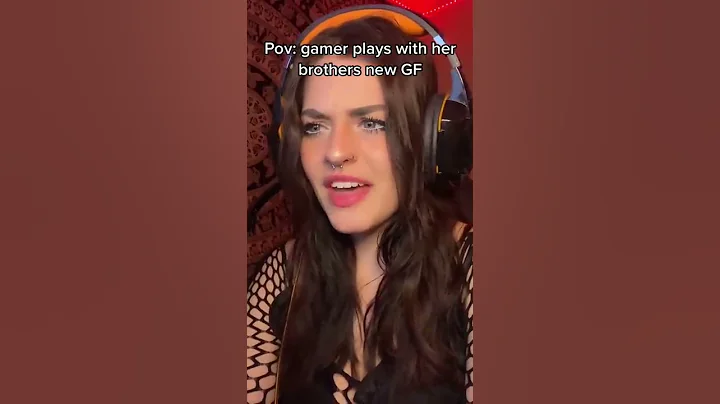 #pov gamer plays with her brothers new GF #shorts #acting #tiktok #gaming