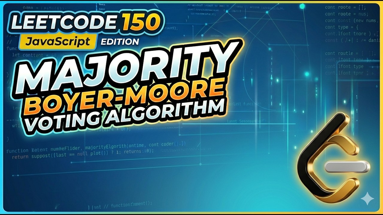 Majority Element - Boyer-Moore Algorithm | LeetCode 150 in Javascript ...