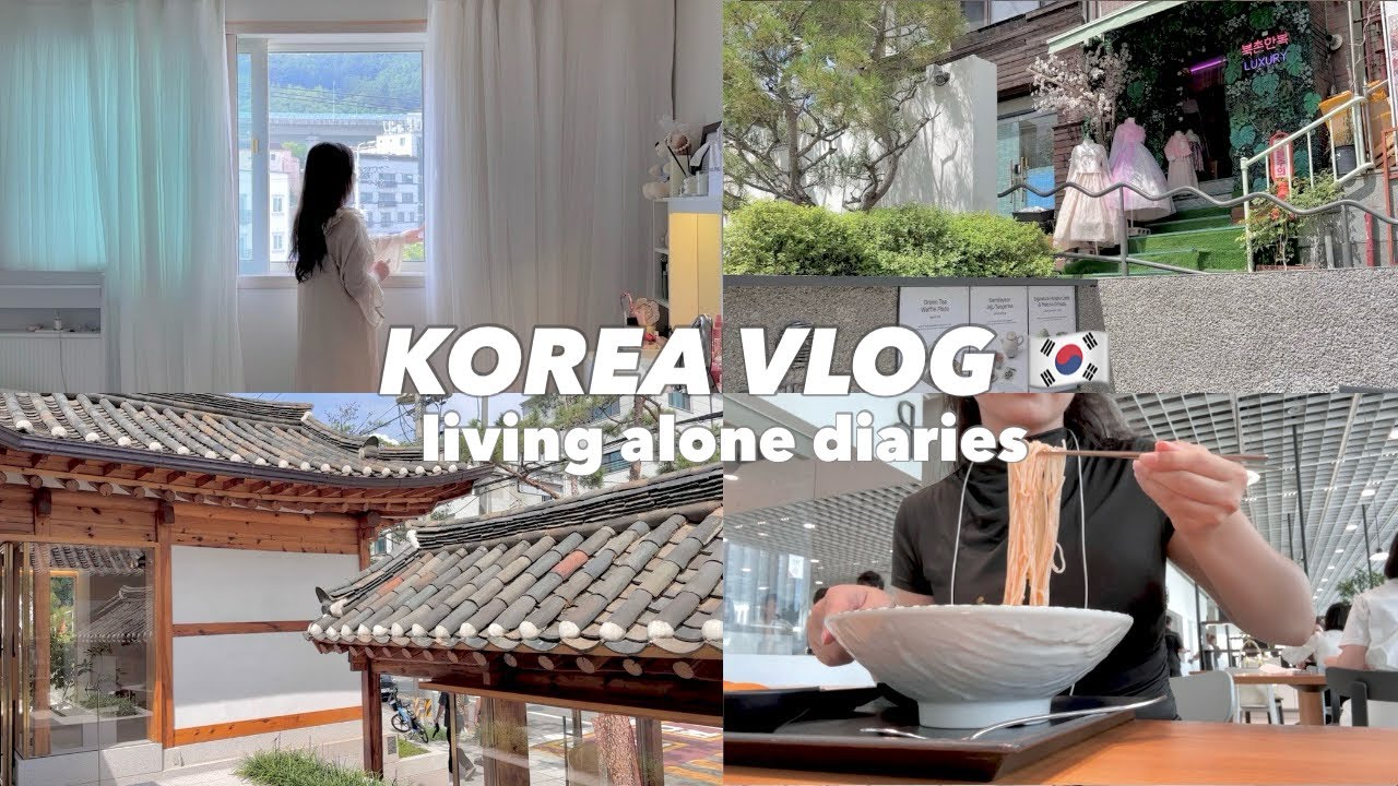 KOREA VLOG 🇰🇷🍜| a day in my life in Seoul | exploring new spots | Bukchon Sulwhasoo & Osolluc | ep 3