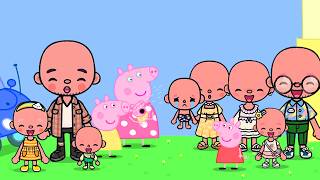 Peppa Pig In Toca Boca Baby Alexander Is Very Noisy Full Episodes