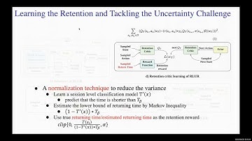 Reinforcing User Retention in a Billion Scale Short Video Recommender System, WWW-2023