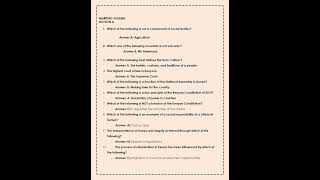 Grade 9 Social Studies Mid-Term 1 Exam 2025 with Marking Scheme