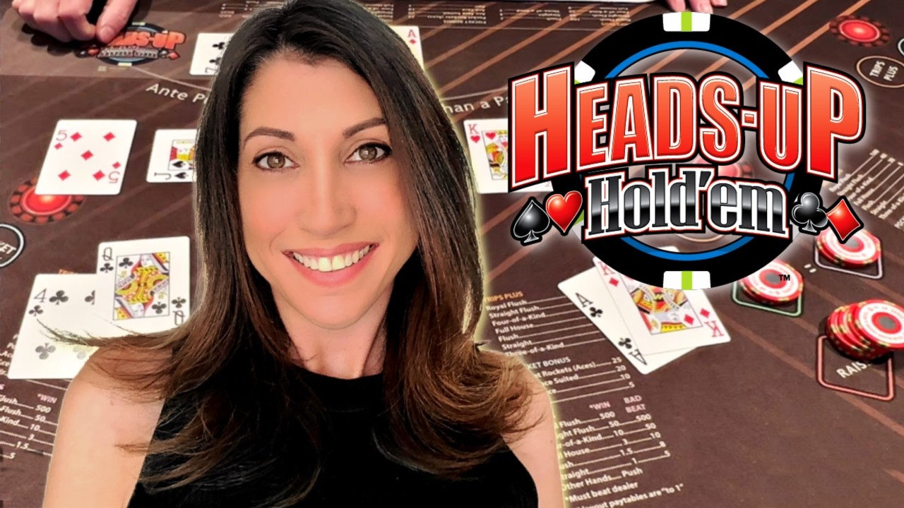 Heads Up Hold em Poker at Ellis Island Casino in Las Vegas...