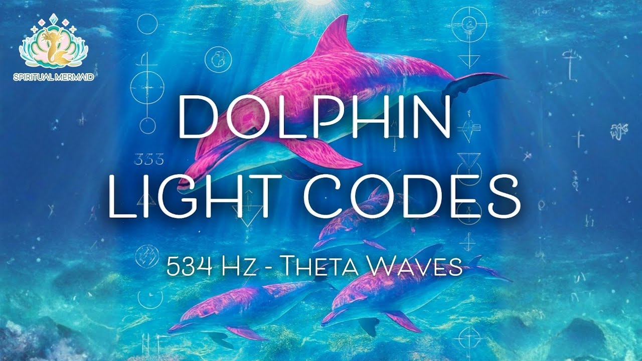 Dolphin Light Codes - 532 Hz - Theta Waves - Heart and Soul Healing ...
