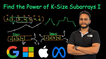 Find the Power of K Size Subarrays I | Leetcode 3254