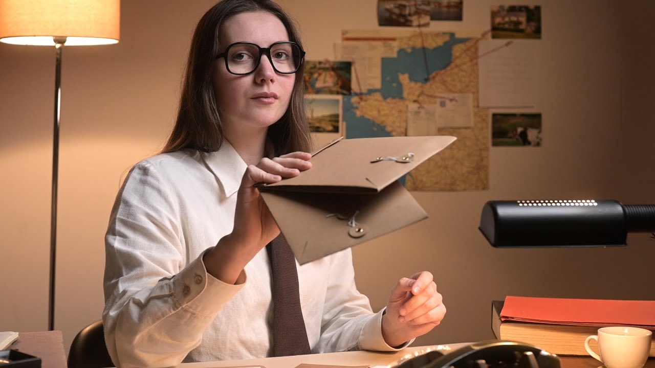 ASMR - Nouvelle enquête à résoudre, détective.