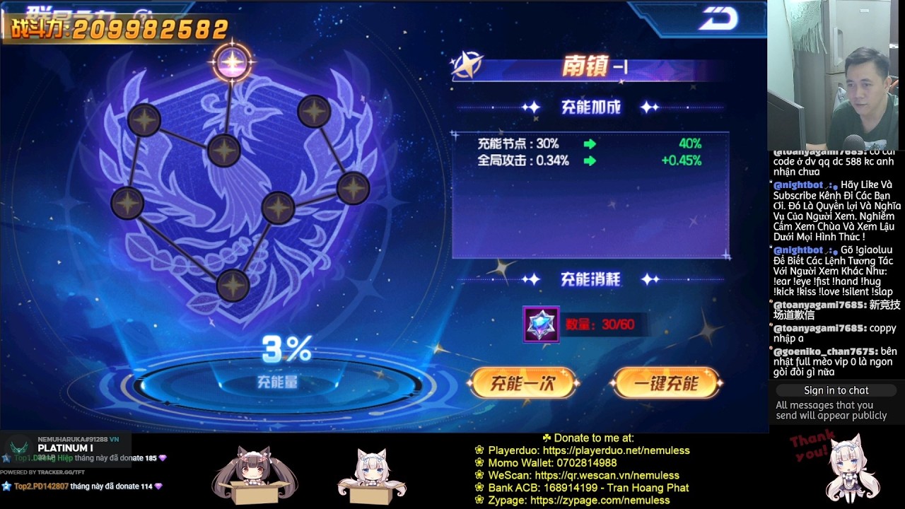 ☘ KOF98UMOL CN потратил 30 тысяч бриллиантов на усиление силы звезды (群星之力) - Nemuless❀