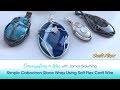 Conversations in Wire with James Browning: Simple Cabochon Stone Wrap Using Soft Flex Craft Wire