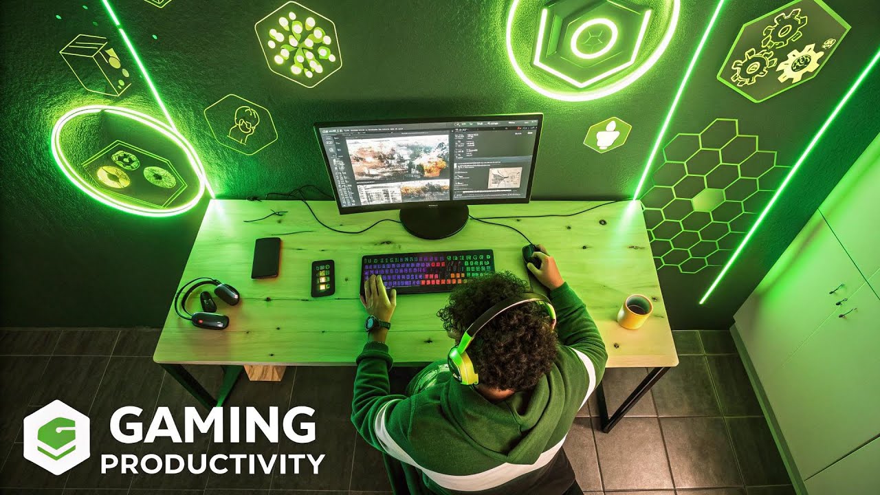 The Ultimate Desk Setup for Productivity and Gaming in 2025 - YouTube