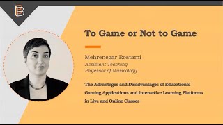 Mehrenegar Rostami on Educational Gaming Applications and Interactive Learning Platforms