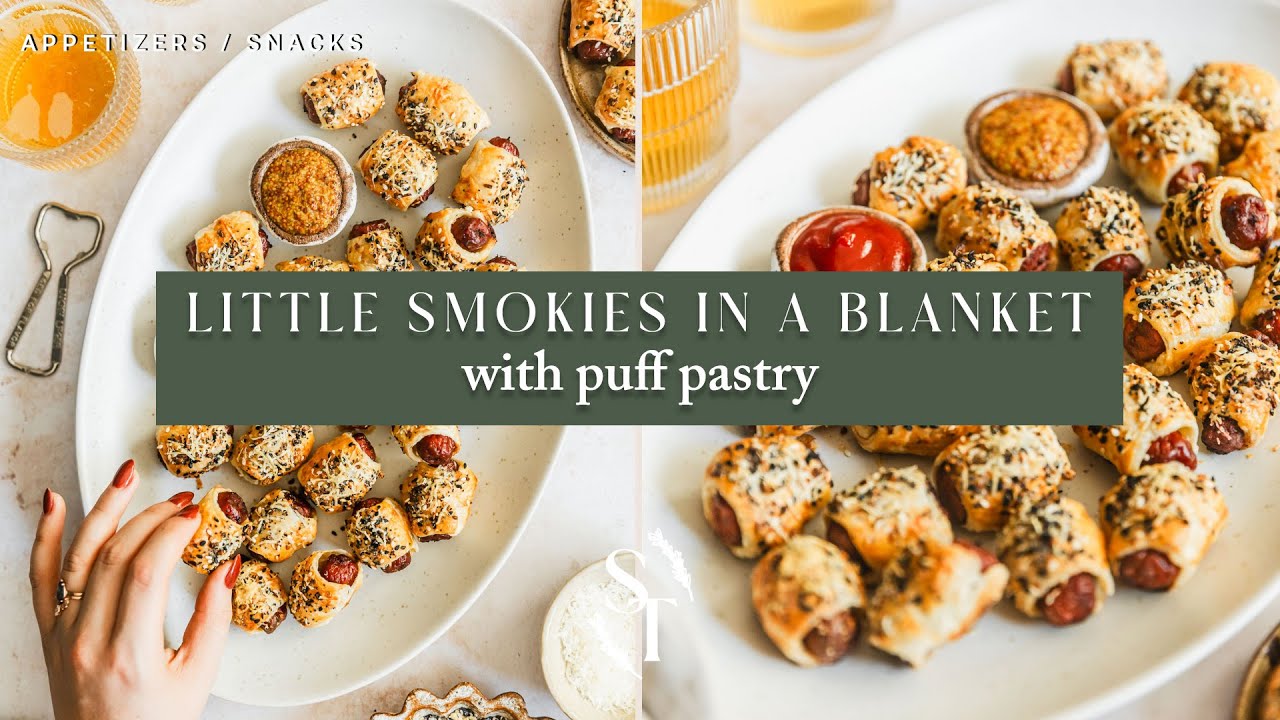 Little Smokies Pigs in a Blanket with Puff Pastry YouTube