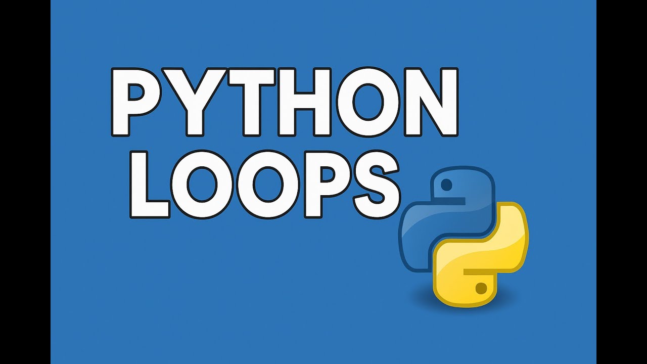 Loops: for, while em Python - YouTube