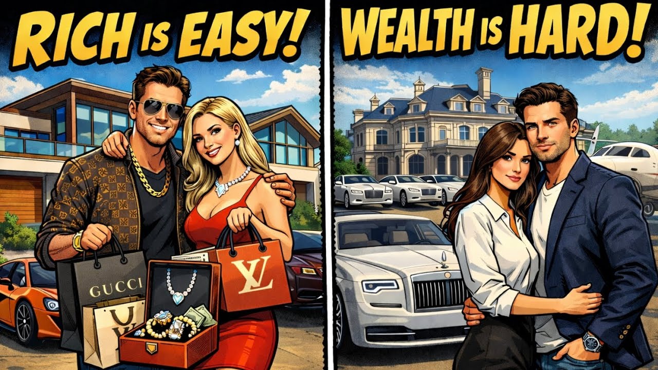 Don’t Aim to Be Rich, Aim to Become Wealthy