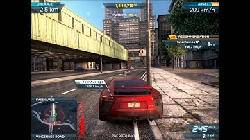 NFS Most Wanted 2012: Lexus LFA - Downtown Run