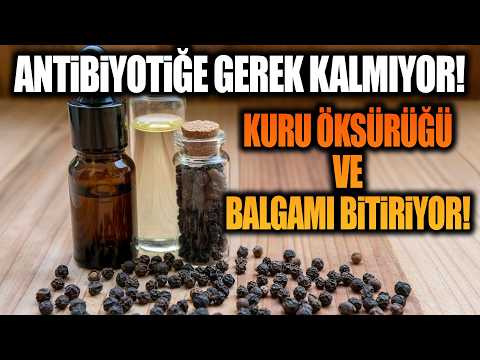 Antibiyotikleri çöpe attırıyor. Kuru öksürüğü kesiyor, balgamı kökünden kurutuyor.