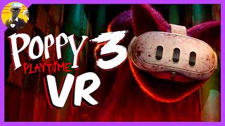 CatNap HUNTS Me in Playtime VR! - Poppy Playtime Chapter 3 Part 1