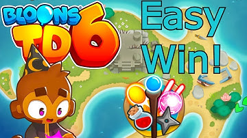 How to beat Lotus Island on Magic Monkeys Only! (No MK) Bloons TD 6