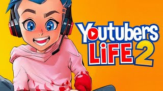 O NOVO JOGO DOS YOUTUBERS - Youtubers Life 2 - O Início screenshot 4