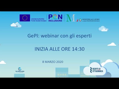 GePI: webinar sull'uso della piattaforma