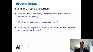 Productivity and Efficiency Analysis Lesson 1a: What is Productivity and Why Does it Matter?