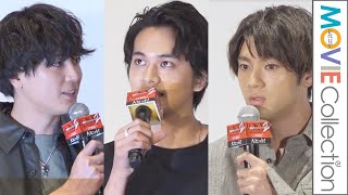 【東リべ2】北村匠海、山田裕貴、間宮祥太朗がSUPER BEAVERの生歌にウルウル「ヤバい！」／映画『東京リベンジャーズ2 血のハロウィン編 -決戦-』大ヒット御礼舞台挨拶