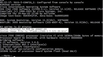 CCNA CCENT 5:00 Drill:  Cisco IOS And More