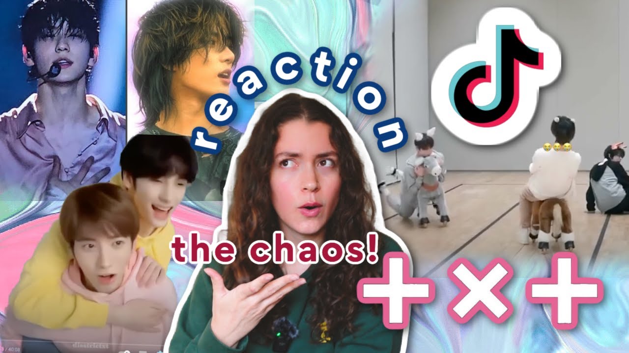 Reacting to TXT tiktoks for the FIRST TIME funny cute and chaotic moments chosen  by a MOA 