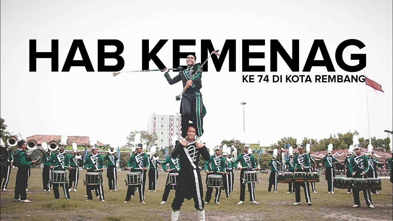 Hari Amal Bakti Kemenag ke 74 di Alun alun Kota Rembang