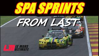 🔴 Le Mans Ultimate - Spa Sprints From Last