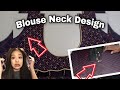 Blouse Back Neck Design | Anker Design | Beasts Work | Using Normal Needle | New Designer
