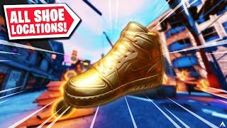 All Shoe Locations In Downtown Drop On Fortnite...