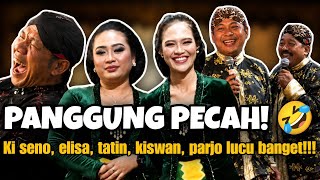 PANGGUNG PECAH! Ki Seno, Elisa, Tatin, Kiswan & Parjo Ketoprak Guyon Bareng! 🤣 | Limbukan Lucu