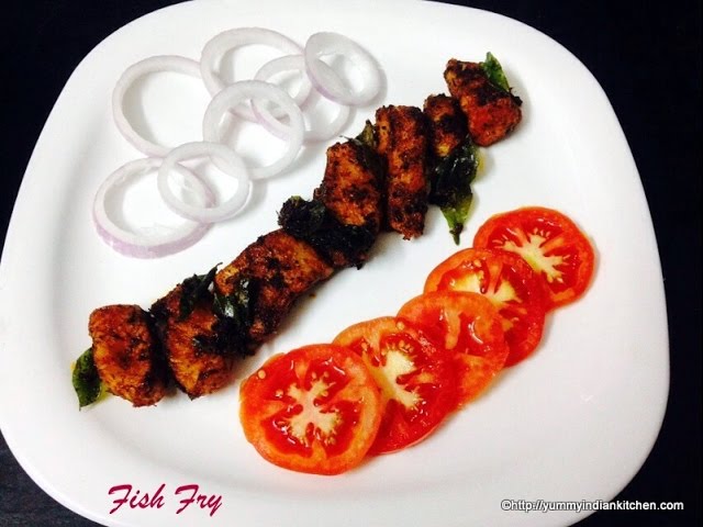 Fish Fry Recipe - How To Make Fish Fry at Home | Yummy Indian Kitchen