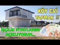 MÜSTAKİL KÖY EVİ MALİYETLERİ ? Yapılan tüm işlerin fiyatlarını açıklıyorum..