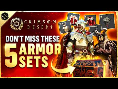 Most Players Miss These Early Game Armor Sets In Crimson Desert