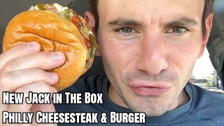 New Jack in The Box Philly Cheesesteak & Philly-Style Cheeseburger Review