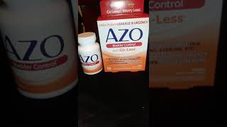 AZO BLADDER CONTROL WITH GO-LESS REVIEW/SMILEY 360