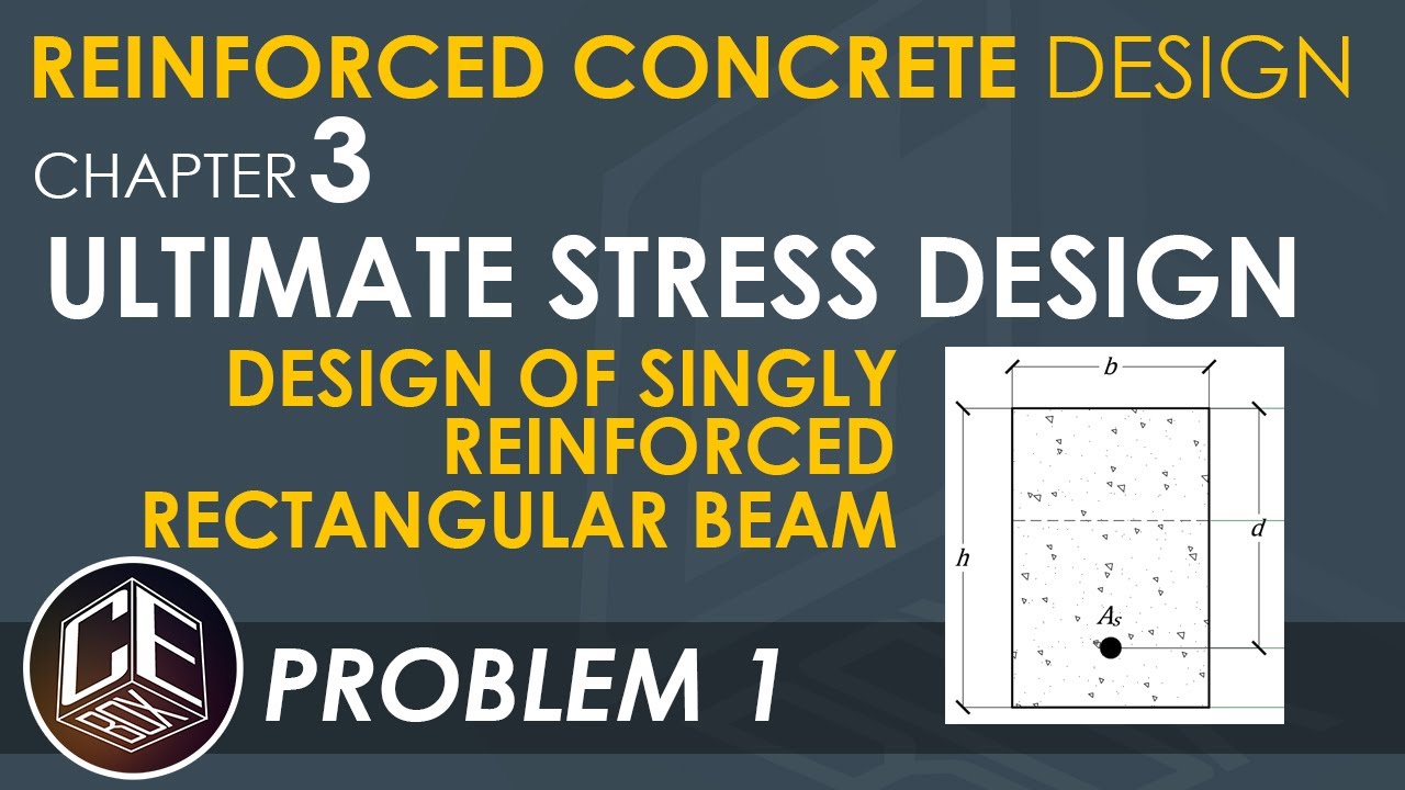 Reinforced Concrete Design Chapter 3 Design of Singly Reinforced Beam Problem 1 (PH)