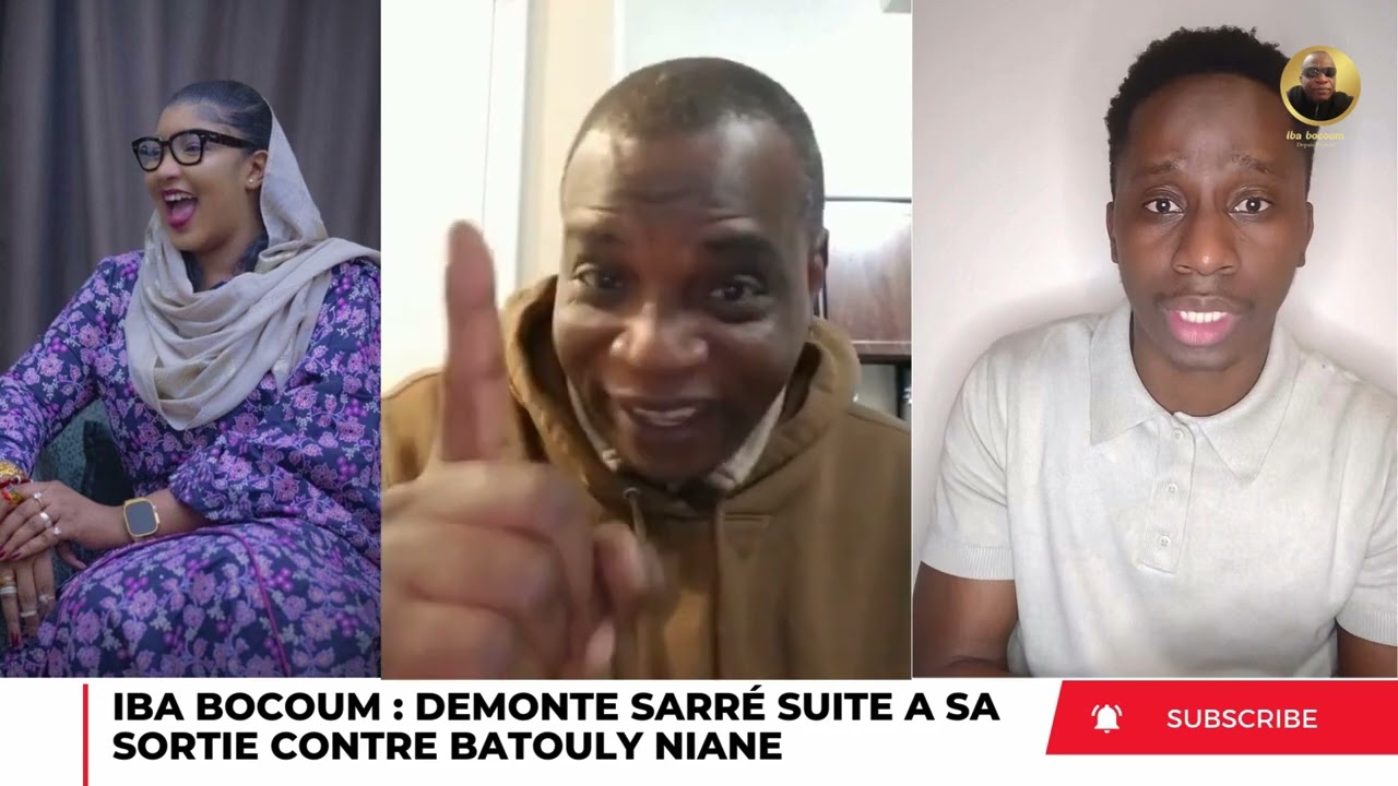 IBA BOCOUM DEMONTE SARRÉ SUITE A SA SORTIE CONTRE BATOULY NIANE