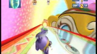 Sonic & Sega: All-Stars Racing: Big is the worst character ever