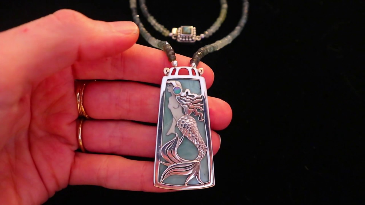 The Mermaid Necklace by Kelly Morgen Jewelry