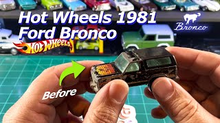 Custom Hot Wheels 1981 Ford Bronco