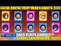 GACHA BRUTAL EVENT MLBB X NARUTO 2026! BORONG SKIN GUSION MINATO &amp; JULIAN ITACHI HABIS BERAPA💎?