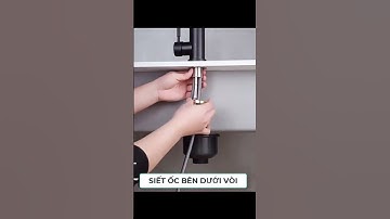 Vòi rửa chén dây rút nóng lạnh màu đen inox SUS304 NORIS