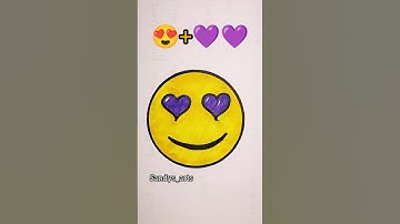 emoji combination 😍+💜💜,, comment your combinatio😃😃😃😃😃#trending #viral #ytshorts #shorts #shortvideo