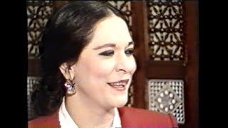 الراقصة سهير زكي - لقاء قديم #Suheir Zaki