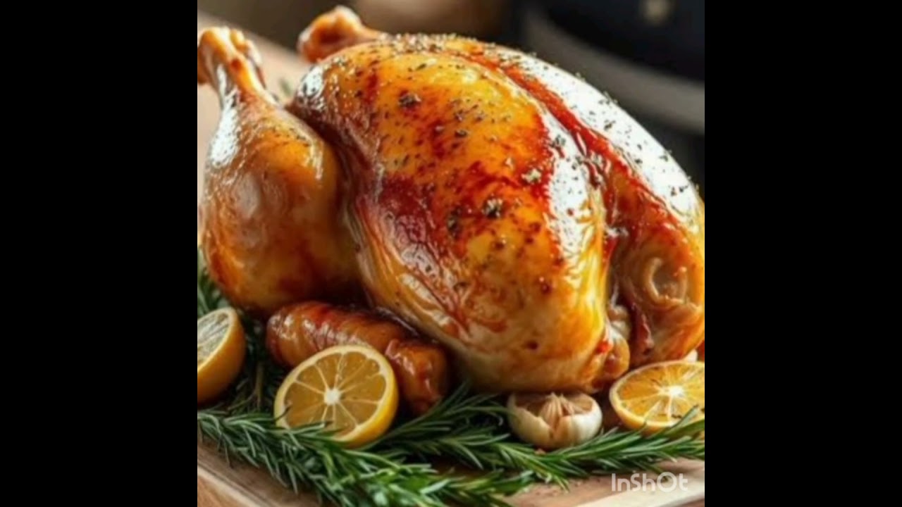 Turkey stuffed with rice and nuts